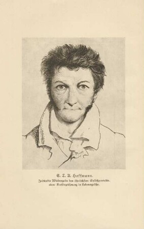 Porträt. E.T.A. Hoffmann ...