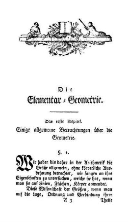 Die Elementar-Geometrie