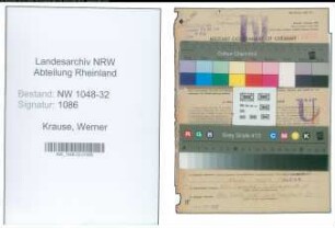 Entnazifizierung Werner Krause , geb. 02.08.1908 (Angestellter)