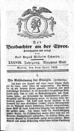 14. Stueck, 8. April 1839