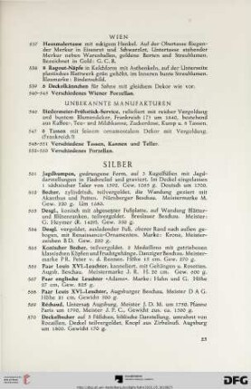 Silber (Nr. 561-601)
