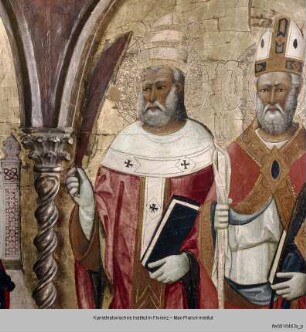 Maria mit Kind und den Heiligen Cornelius und Cyprianus