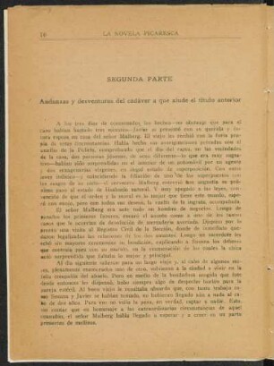 Segunda parte