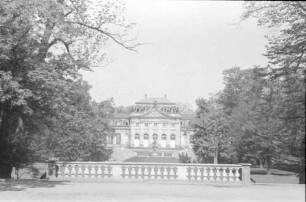 Fulda: Orangerie, vom Schloss aus