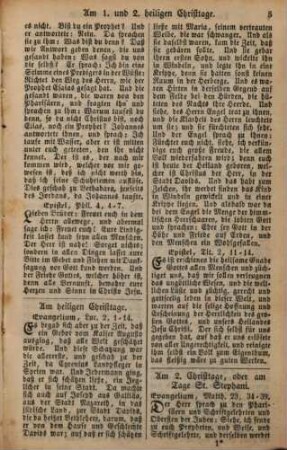Evangelien und Episteln auf alle Sonn- und Festtage