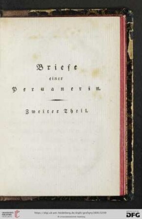 Zweiter Theil