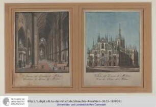 L'interno del Duomo di Milano : Bildliche Darstellung