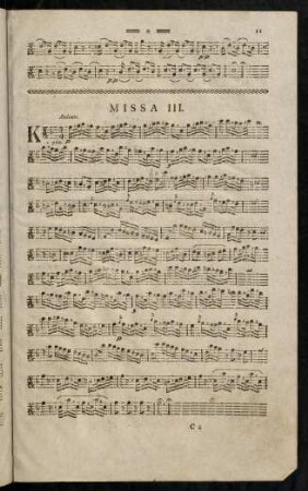 11-15, Missa III.