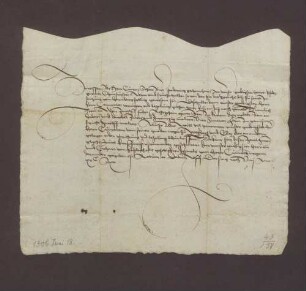 Anweisung zugunsten des Ritters Konrad Schott wegen dessen Ansprüchen an Kurpfalz auf näher bezeichnete Quanten Wein und Frucht, die ihm in Mosbach und (Neckar-) Elz ausgeliefert werden sollen.