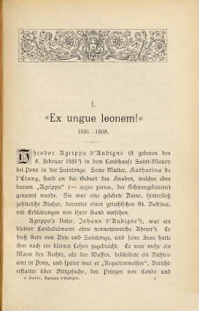 Agrippa d'Aubigné : Eine Hugenottengestalt