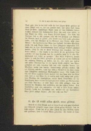 11. Es ist nicht alles Gold, was glänzt.