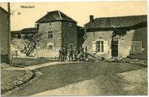 Deutsche Soldaten in Abaucourt