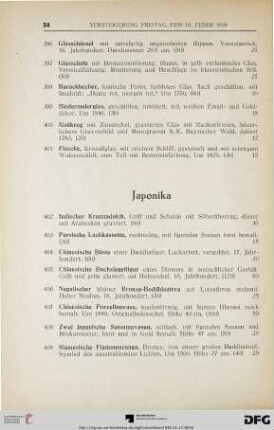 Japonika (Nr. 402-433)