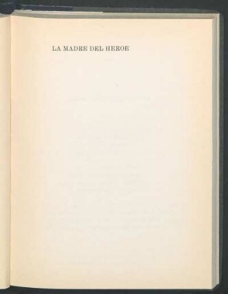 La madre del héroe