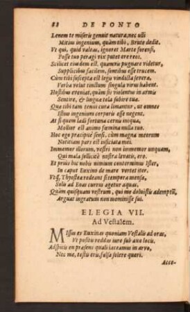 Elegia VII.