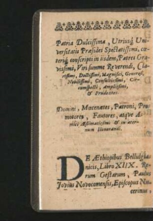 Dedicatio