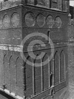 Westturm der Johanniskirche Danzig von SW