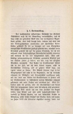Urkundliche Geschichte des Klosters Schlüchtern