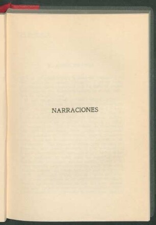 Narraciones