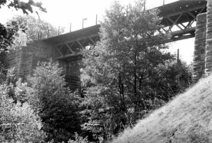 Ort unbekannt Brücke Fachwerkträger