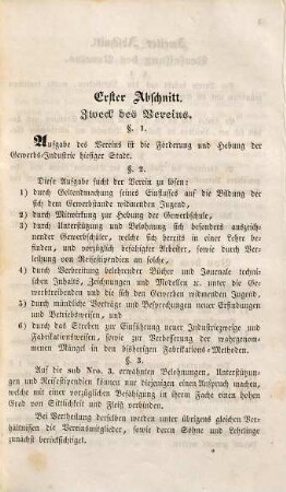 Technischer Verein in der Stadt Bamberg