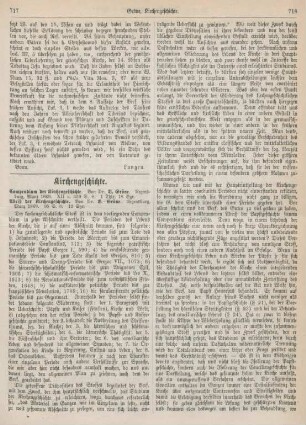 717-721 Kirchengeschichte