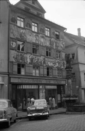 Wangen: Bemalte Fassade