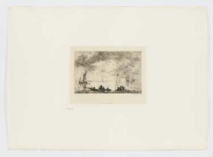 Moerdijk, Blatt 4 der Folge "Radierungen von Bildern im Metropolitan Museum, New York"