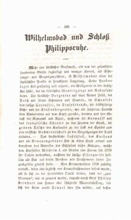 Wilhelmsbad und Schloß Philippsruhe.