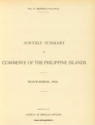 No. 5, Series 1901 - 1902. November 1901