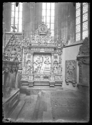 Epitaph von Graf Georg von Isenburg-Büdingen und seiner Gemahlin Gräfin Barbara von Wertheim (Isenburgsches Epitaph)
