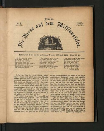 No 1. Januar. 1895.