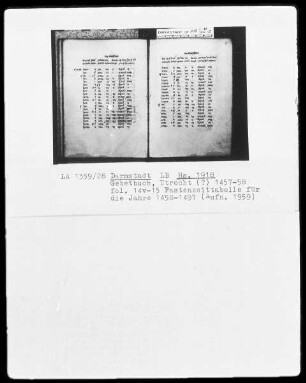 Gebete und Andachten —
