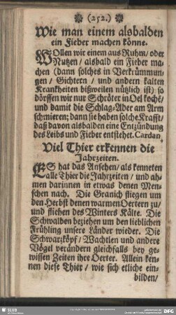 Viel Thier erkennen die Jahrzeiten
