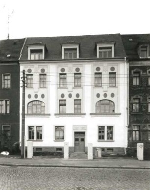 Freiberg, Frauensteiner Straße 62. Wohnhaus (um 1905). Straßenfront