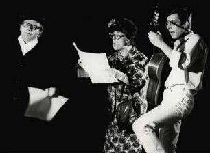 Kabarett Bügelbrett: Auf Gedeih und Verderb. Wolfgang Wiehe, Hannelore Kaub, Birger Heymann