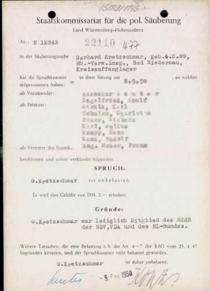 Kretzschmar, Gerhard