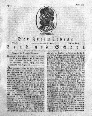 Nro. 56., Montag den 19. März