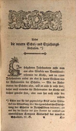 Allgemeine Bibliothek für das Schul- und Erziehungswesen in Teutschland. 4. 1776