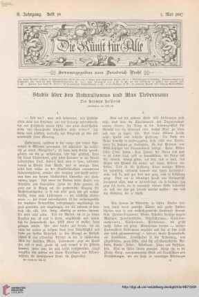 Heft 15 (1. Mai 1887)