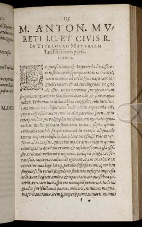 In Titulos Ad Materiam Iurisdictionis pertinentes