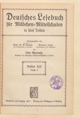 Teil 3 = Kl. 6, [Schülerbd.]: [Teil 3 = Kl. 6, [Schülerbd.]]
