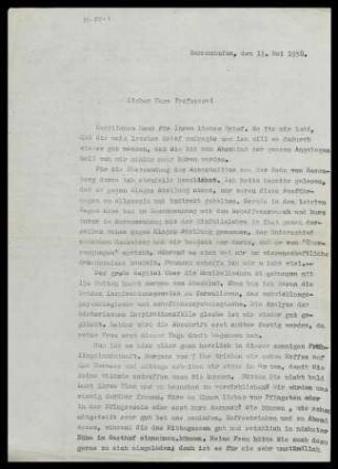 [Brief von Julius Bahle an Otto Selz vom 13. Mai 1938]
