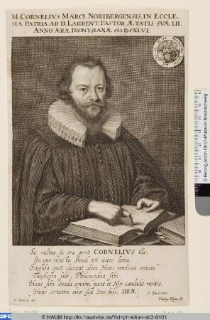 [Cornelius Marci; Cornelis Marci]