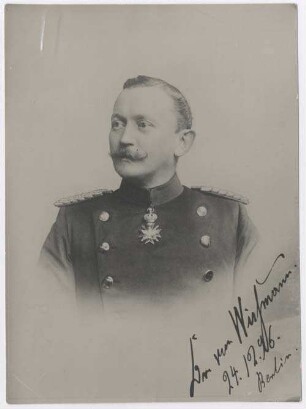 Hermann von Wissmann am 24.12.96 in Berlin