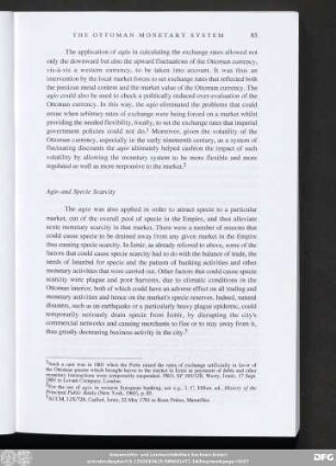 Agio and Specie Scarcity