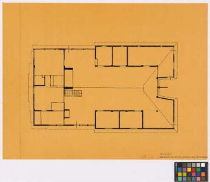 Insel Stade ([Landkreis Stade]), ehemals Huttfleth ([Landkreis Jork]): Museumshaus. Haupthaus (Grundriss)