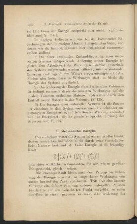 1. Mechanische Energie.