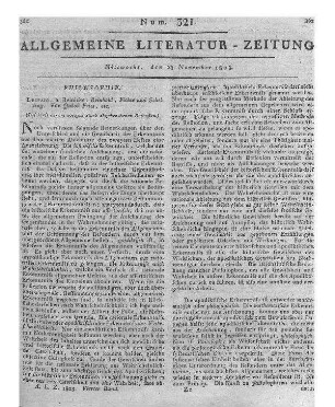 Beyträge zur Kenntniß und Verbesserung des Kirchen- und Schulwesens in den Königlich Braunschweig- Lüneburgschen Churlanden. Bd. 4, H. 3-4. Bd. 5, H. 1-2. Hrsg. v. J. C. Salfeld. Hannover: Hahn 1803