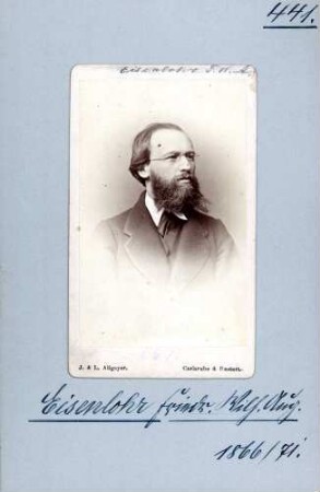 Eisenlohr, Friedrich
